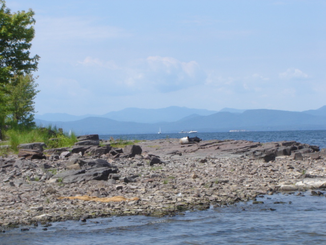 Lake Champlain Vermont USA
