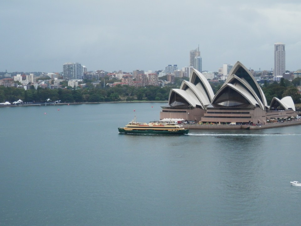 Part of the course for the Australia Day Swim