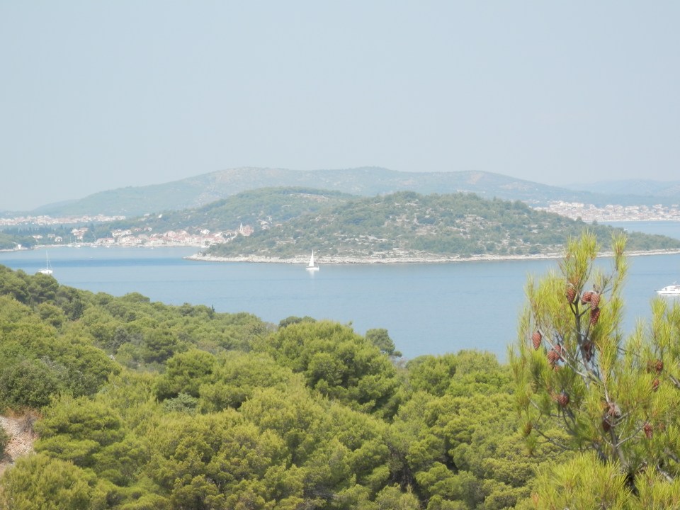 View of Prvic from Zlarin