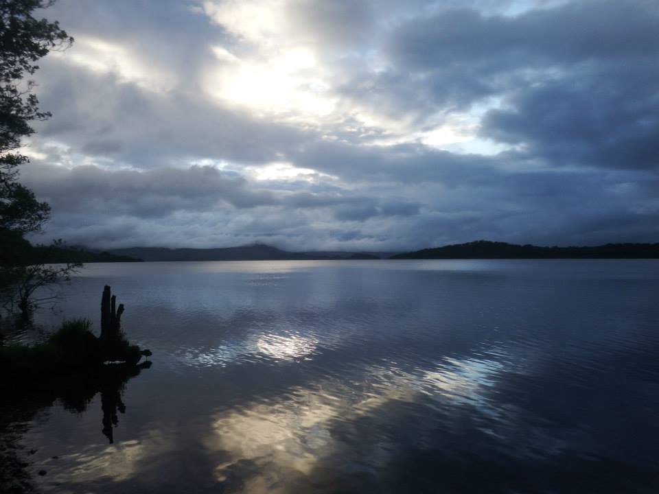 Post sunrise the sun almost came out