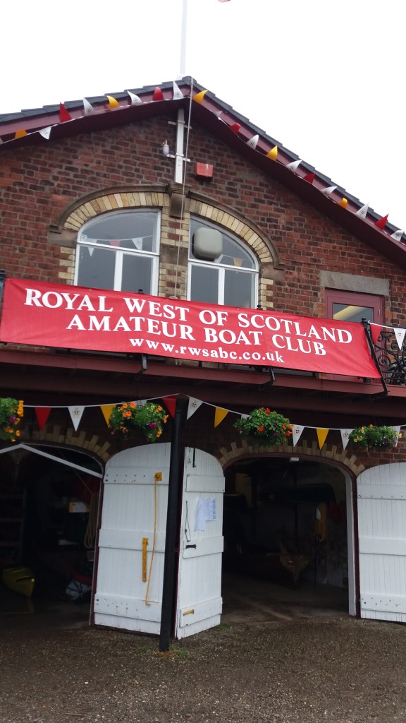 Royal West of Scotland Amateur Boatmans Club at Greenock on the Clyde River