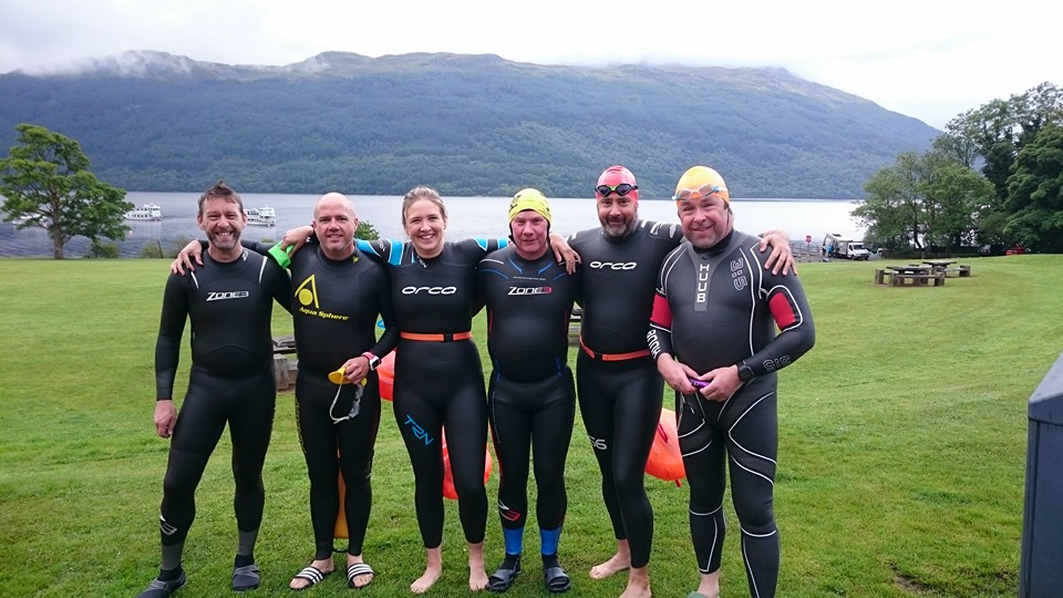 Smiling faces all eager to hit the water