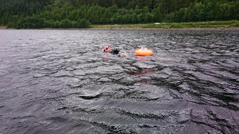 A shot of me smiling for the camera before conditions deterioated