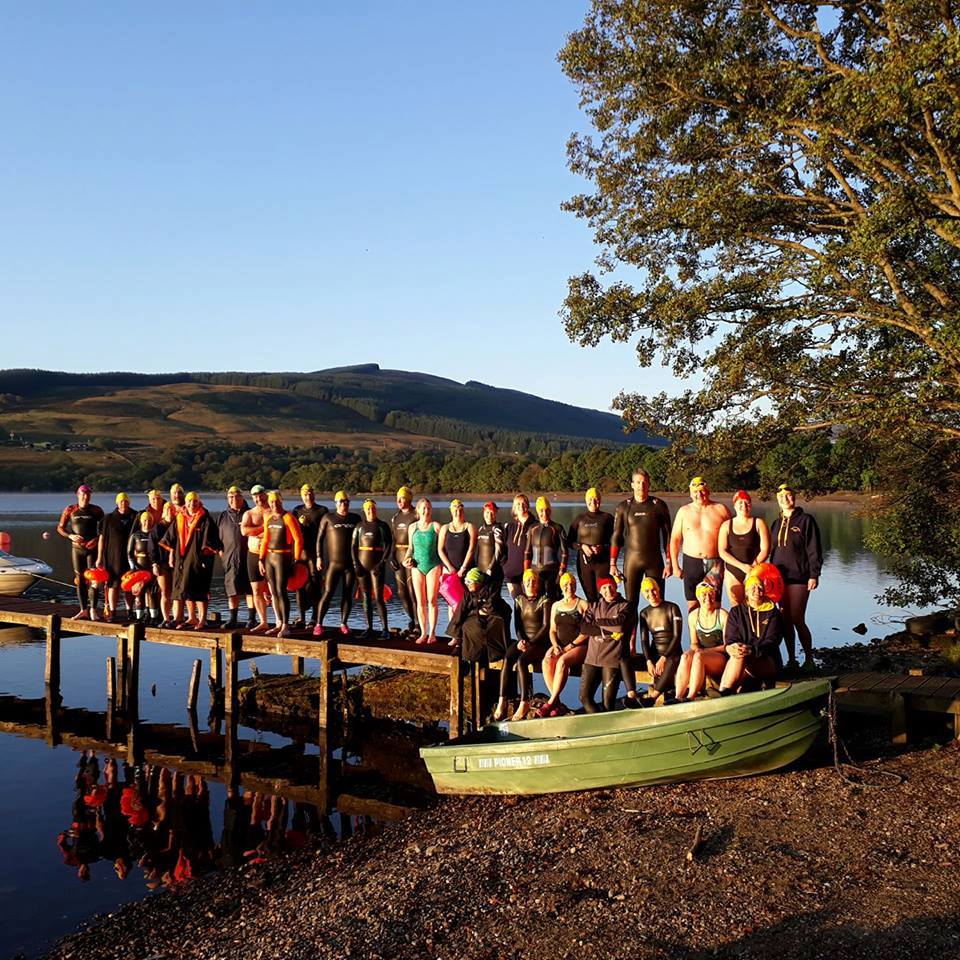 Loch Earn group shot